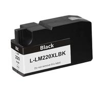 PlosFeng 4Color LM220 LM220XL 220XL Remplacement de la Cartouche d'encre Compatible Compatible avec l'imprimante Pro 4000C 4000 5500 5500T Fonctionne comme(Black)