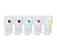 PlosFeng Cartouche à Encre Rechargeable 300 ML Compatible avec TM200 TM205 TM300 TM305 Modèle d'imprimantes PFI320 PFI 320 PFI-320 sans Chip Works pour 200 205 300 305 Series