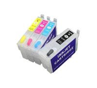 PlosFeng Cartouche d'encre Rechargeable for TX620FWD TX560WD T42WD WF-7510 WF-7520 WF-3540 WF-3520 WF-3530 140XL