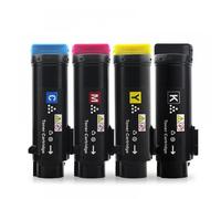 PlosFeng Jeu de Cartouches de Toner Compatible avec imprimantes Laser Phaser 6510 WorkCentre 6515 N DN DNI MFP, Option 4 Couleurs(Small (4Color))