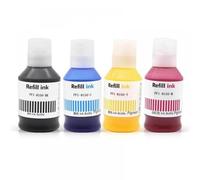 PlosFeng Recharge à Encre Pigment Compatible Compatible avec ImagePrograf TC-5200 TM-5200M Primantes Bouteille de Couleur à Base d'eau PFI-8150 PFI8150 PFI 8150(PFI-8150 Ink 4Color)