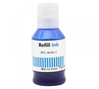 PlosFeng Recharge à Encre Pigment Compatible Compatible avec ImagePrograf TC-5200 TM-5200M Primantes Bouteille de Couleur à Base d'eau PFI-8150 PFI8150 PFI 8150(PFI-8150 Ink C)