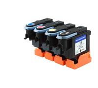 PlosFeng Tête d'impression for 11 têtes d'impression for imprimantes Designjet 70 100 110 500 510 500PS C4810A C4811A C4812A C4813A(3 Set)