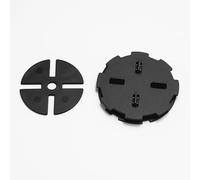 Plot réglable 10-15 mm dalle et carrelage avec cale anti-bruit 97 mm Noir