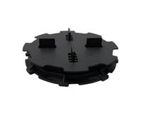 Plot réglable 10 à 15 mm dalle et carrelage à l'unité McCover - l: 125 mm - E: 15 mm - Noir