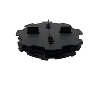 Plot réglable 10 à 15 mm dalle et carrelage à l'unité McCover Noir