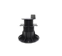 PLOT RÉGLABLE DE 66 À 145 MM POUR TERRASSE BOIS ET COMPOSITE Noir