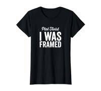 Plot Twist : « J'Ai été encadré, ce n'était Pas drôle de Le dire » T-Shirt Graphique avec Valeur