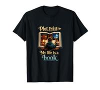 Plot Twist My Life is a Book Lecteur de Bande dessinée T-Shirt