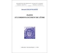 Plotin et l'ordonnancement de l'Être