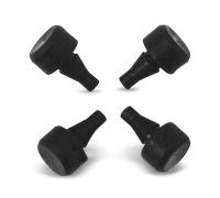 Givi Ensemble de Pare-Chocs en Caoutchouc Z126, Noir