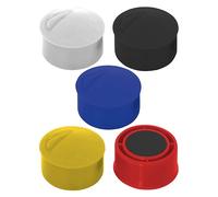 Plots magnétiques-aimants Ø 12 mm couleurs assorties - Lot de 10