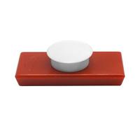 Plots magnétiques-aimants rectangulaires 50 x 23 mm - Lot de 2