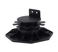 Plots Terrasse Réglable Lot de 18 plots support réglables for terrasse et plancher, base en bois