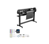 Plotter de Découpe avec Largeur d'Alimentation Maximale de 1350 mm-Duoku-Coupe Vinyle-à Double Lame-Force et Vitesse Ajustables