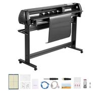 Plotter de Découpe-Duoku-avec Largeur d'Alimentation Maximale de 1350 mm-Coupe Vinyle-à Double Lame-Force et Vitesse Aajustables