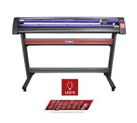 Plotter de découpe vinyl 1350 avec guide laser led logiciel signcut pro, guide laser à oil optique, support et housse de protection