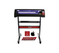 Plotter de Découpe Vinyl 720 avec Guide Laser LED Logiciel Signcut Pro, Guide laser à œil Optique, Support et Housse de Protection