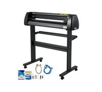 VEVOR Traceur de découpe vinyle 86 cm Traceur de découpe vinyle 870 mm Traceur de découpe slogan Machine de bureau avec le logiciel, traceur de découpe