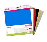 plottiX Film thermocollant, multicolore, 30 x 30 cm, 101899