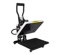 plottiX PL0301005 iXpress Plus Presse à transfert Métal Blanc Surface de presse 22 x 30 cm