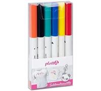 plottiX subliX Lot de crayons de sublimation Basic (6 couleurs)
