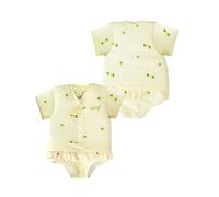 PLOUF Maillot de Bain Flottant pour garçon et Fille : Agrume - Combinaison Flottante - Gilet Flottant pour la Sécurité et l'Apprentissage de la Natation (Taille 2 : 13/15kg)