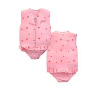 PLOUF Maillot de Bain Flottant pour garçon et Fille : Fraise - Combinaison Flottante - Gilet Flottant pour la Sécurité et l'Apprentissage de la Natation (Taille 4 : 17/19kg)