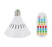 plplaaoo 12W E27 LED Timing Ampoule de Croissance des Plantes Spectre Complet Dimmable Télécommande Serre Intérieure Semis en Pot Lampe de Remplissage Succulente pour Serre Jardinage AC85