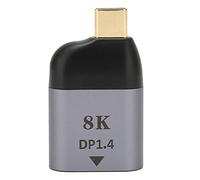 plplaaoo Adaptateur de Type C mâle vers DP Femelle Convertisseur vidéo HD Sortie Haute définition 4K 8K 60 Hz pour Les présentations en Classe, l'enseignement des Films à Domicile en