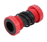 plplaaoo Berge Vis filetées de vélo de type BB Support de sol Haute résistance Coque en alliage d'aluminium CNC pour kit de manivelle intégré Rouge 68 73 mm 104 g