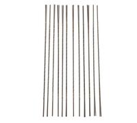 plplaaoo Bijoutiers scie les lames élevées de dureté à la dureté de scie à lames Assortiment 144 Pack 6/0 Taille pour les bijoux de coupe en métal en bois et fabrication de modèles