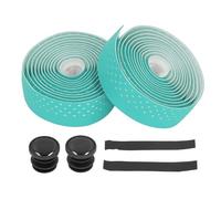 plplaaoo Bike Gropwar Tape Road Road Bike Gopybar Tapes Anti Slip Cycling Handle Wraps Contrôle de conduite Absorbant pour les vélos de route 2pcs High Elastic Silicone EVA Matériau (Vert)