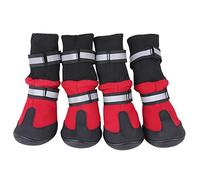 plplaaoo Bottes de Protection Anti-Glissade pour Chiens pour Chiens pour Les Grands Chiens idéal pour Marcher Dehors (L)