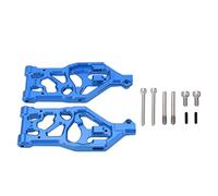 plplaaoo Bras inférieurs Avant RC en Alliage d'aluminium, pièces de Mise à Niveau de Suspension Durable Haute résistance pour Voitures RC 1/5 KRATON 8S Outcast 8S (Bleue)