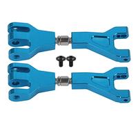 plplaaoo Bras oscillant supérieur Avant en Alliage d'aluminium RC, pièce de Mise à Niveau Durable pour modèle de Voiture télécommandé 1/10 XTE 70x22mm, 1 Paire (Bleue)