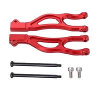 plplaaoo Bras oscillants RC en Alliage d'aluminium, Ensemble de Bras de Suspension supérieur Avant résistant aux Hautes températures pour Voitures RC 1/5 KRATON 8S Outcast 8S 2 pièces (Rouge)