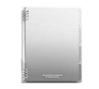 plplaaoo Cahier à spirales ligné, cahier à feuilles mobiles, papier épais, résistant à l'encre, détachable, écriture lisse, 120 pages, pour le bureau, l'école, la famille, taille B5