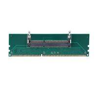 plplaaoo Carte Adaptateur mémoire DDR3 de Haute qualité, convertit la RAM d'ordinateur Portable So DIMM 204 Broches en Emplacement de mémoire de Bureau DIMM 240 Broches pour Les
