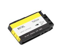 plplaaoo Cartouche d'imprimante 951XL 8610 8600, Fournitures d'encre de Haute qualité pour Usage Scolaire et de Bureau, Plastique 5.1x1.1x9.6cm, capacité de 28ml (Jaune)