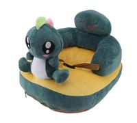 plplaaoo Chaise Assise de Soutien de l'étude réglable pour Le matériel 45x50x45cm de Peluche d'enfants en Bas âge Forme Animale Mignonne Confortable de bébé de Soutien de Seat de (Vert)