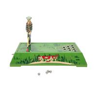 plplaaoo Clockwork Vintage Toy Tinplate Retro Play Indoor Games Wind Up Toy avec 5 Boules en Acier pour Le d'anniversaire de Noël