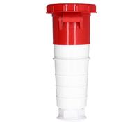 plplaaoo Connecteur de Prise Industriel 3 Phases 5 Broches IP67 Prise d'aviation étanche 380V 415V 63A 3P+N+E Coque en polypropylène Robuste Contacts en cuivre pour l' Industrielle, Les