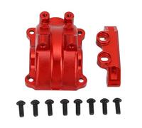 plplaaoo Couvercle de boîte de Vitesses de Voiture RC, boîtier différentiel en Alliage d'aluminium, Bras supérieur pour modèle de télécommande 1/10 TT02 TT02T, Accessoires de pièces de (Rouge)