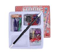 plplaaoo Ensemble de Tours de Magie pour Enfants, ABS de Haute qualité, sûr, Non Toxique, Accessoires Magiques, Jouet pour Apprendre Les compétences Magiques, Cadeau éducatif Amusant pour (2511)