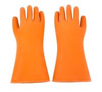 plplaaoo Gants isolés à haute tension en caoutchouc Résistant à coupe étanche 20000v 12kv Glants de sécurité électriciens pour le travail électrique Utilisation industrielle Nature Rubber