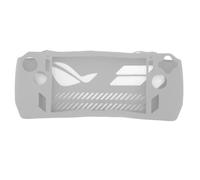 plplaaoo Housse de Protection de Jeu en Silicone, résistante aux Rayures, antidérapante, étui de Protection pour Console de Jeu ROG Ally, Housse en Silicone Souple et Durable (Gris Blanc)
