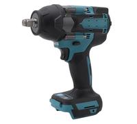 plplaaoo Impact clé à brosse moteur sans balais 21V Lithium Batterie sans fil Impact électrique avec déclencheur de vitesse variable et lumière LED pour les projets de bricolage ménagers