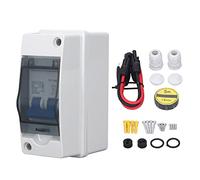 plplaaoo Interrupteur de déconnexion DC 1000V DC IP65 Interrupteur d'isolateur de disjoncteur de Circuit Miniature IP65
