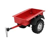 plplaaoo Jouet de Voiture de remorque RC, véhicule de Simulation en Alliage d'aluminium très Durable pour Voitures RC 1/10 SCX10 TRX4 TRX6 Noir Rouge (Rouge)